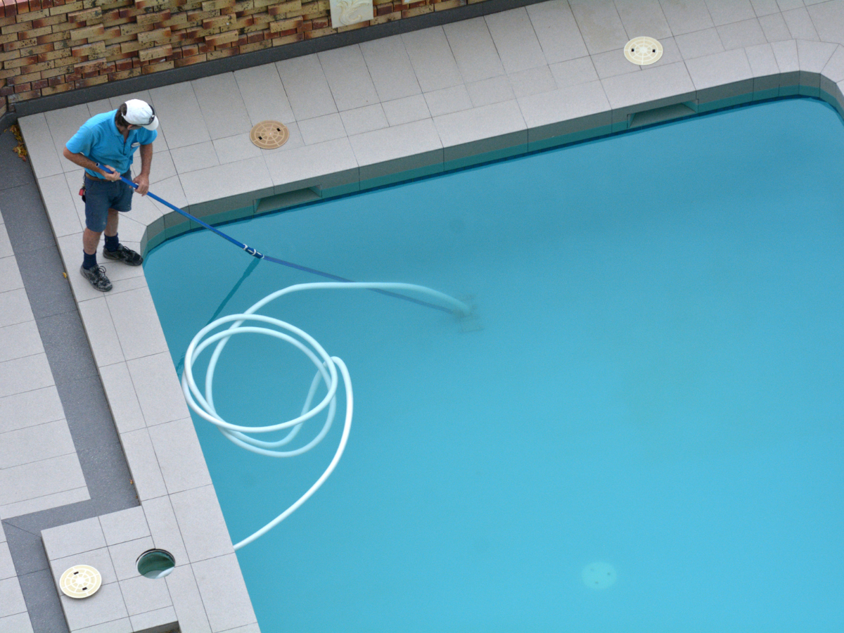 Cleaning Pool